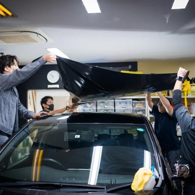 内装工事の仕上げ